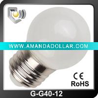0.6W E27 LED Bulb for indoor use