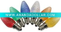 C9 LED bulb with E17 Edison Base