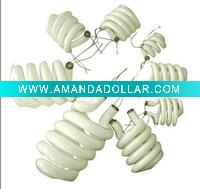 Wholesale half spiral CFL tube light