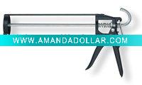 Hex rod caulking gun
