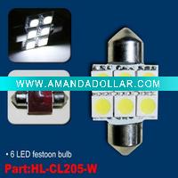 Wholesale white color SMT LED festoon bulb