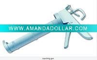 Iron handle opening caulking gun
