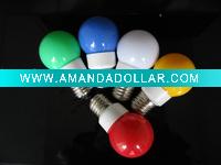 Wholesale Led Bulb Q60 colored bulb, 12 to 30 pcs strawhat led inside, E27E26 (CE,Rohs, 1year of guarantee)