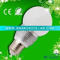 Wholesale 2011 hotest 3W high power led bulb