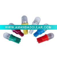 Wholesale Power-saving Auto LED Bulb T10 1LED Color Wedge Base