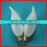 Wholesale Candle tailed bulb CAL32 E12 Frosted 25W
