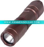 Wholesale High Power Aluminium Flashlight, 1xCR123A Batteries, Xenon Bulb