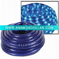 Wholesale Top sale 220/110-volt 2-Wire Rope lights Spool Blue/ Accessory