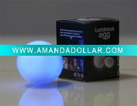 Wholesale Easter egg/led toy/led egg light