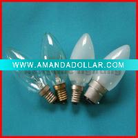 candle bulb 40w e14 clear c35