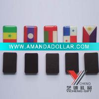 epoxy finished National Ensign fridge magnet