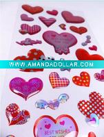 Wholesale Epoxy resin doom promotional sticker