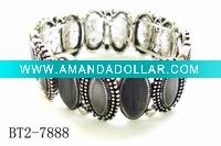 Wholesale charm alloy bangle with epoxy