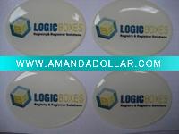Wholesale Epoxy plate/custom sticker /