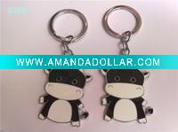 Wholesale 2011 New Metal Epoxy Key Chain