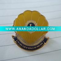 Wholesale delicate badge with epoxy