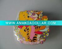 Wholesale cloisonne soft enamel badge with epoxy done