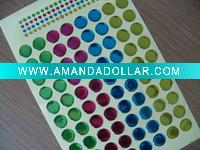 Wholesale promotional custom dome epoxy sticker for decal