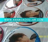 Wholesale High quality colorful soft PU epoxy sticker