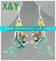 Newest! Multi Epoxy Mermaid Earrings