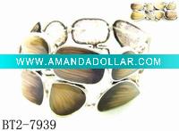 Wholesale charm alloy bangle with epoxy