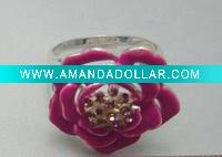2011 new fashion elastic ring with epoxy