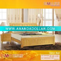 Guangdong Furniture Wood Bed EM-YUa075