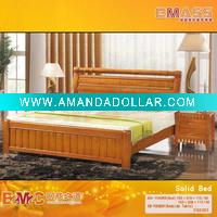 solid wooden chinese bed EM-YUh069