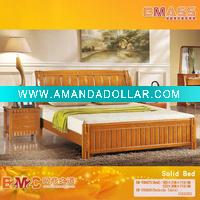 Solid cherry bed furniture EM-YUh075