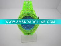 Wholesale 2011 fashion plastic quartz watch