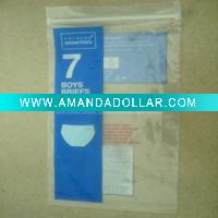 Wholesale 01041 7 Boys Briefs clothing good virgin LDPE packaging bag