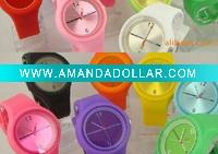 Wholesale modern woman sport fashion silicone watches
