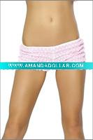 Polka Dot Lace Ruffle Short