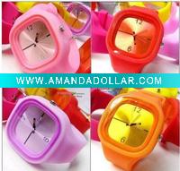 Wholesale 3ATM Water Resistance silicone watch bracelet free shipping