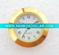 Wholesale 25mm alloy quartz watch inserts