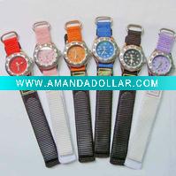 Wholesale Fashion sport wrist watches for men with nylon strap