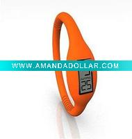 Wholesale modern sport fashion silicone watch