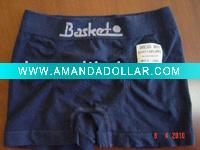 boy seamless boxer --BLACK