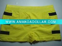 man's seamless boxer fashion short brief