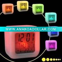 colorful alarm clock