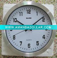 Metal clock