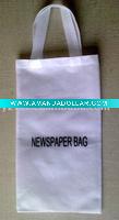 Hotel newspaper bag