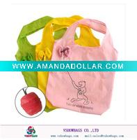 Wholesale Nylon foldable shopping bag E-PS037