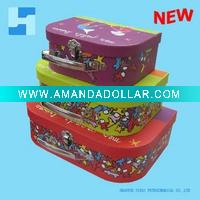 Wholesale 2011 high class fashion durable CMYK printing paper suitcase