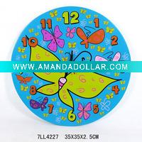 butterfly clock