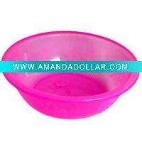 crystal plastic basin