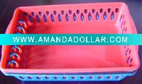 Wholesale Tray Plastic storage basket