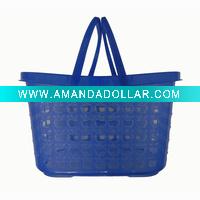 Wholesale exquisite plastic shopping basket for home-use