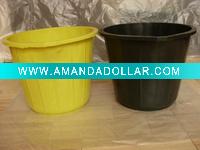 Wholesale Plastic Bucket/Plastic Pail/Plastic Basin/Plastic Barrel for Household/Garden