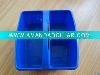 plastic storage hand basket